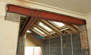 Lancashire Steel Beam Installation
