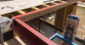 Fylde Steel Beam Installation