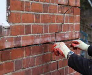 Darwen Wall Crack Stitching