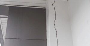 Wyre Wall Crack Stitching